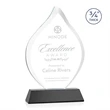 Worthington Award on Newhaven Base - Black | https://www.bestnamebadges.com