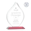 Worthington Flame Award - Red | https://www.bestnamebadges.com