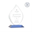 Worthington Flame Award - Blue | https://www.bestnamebadges.com
