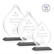 Worthington Flame Award - Black | https://www.bestnamebadges.com