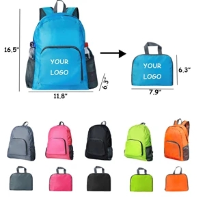 Custom Ripstop Foldable Backpack