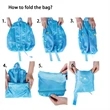 Custom Lightweight Foldable Backpack | https://www.bestnamebadges.com