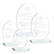 Austin Award (Vert) - Clear | https://www.bestnamebadges.com
