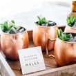 Custom Stainless Steel Copper Plated Moscow Mule Mug | https://www.bestnamebadges.com