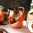 Custom Stainless Steel Copper Plated Moscow Mule Mug | https://www.bestnamebadges.com