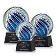 Genista Award on Robson Base - Black | https://www.bestnamebadges.com