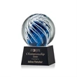Genista Award on Robson Base - Black | https://www.bestnamebadges.com