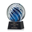 Genista Award on Robson Base - Black | https://www.bestnamebadges.com