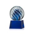 Genista Award on Robson Base - Blue | https://www.bestnamebadges.com