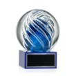 Genista Award on Hancock Base - Blue | https://www.bestnamebadges.com
