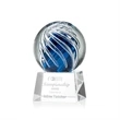 Genista Award on Robson Base - Clear | https://www.bestnamebadges.com