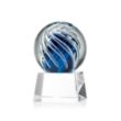 Genista Award on Robson Base - Clear | https://www.bestnamebadges.com