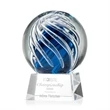 Genista Award on Robson Base - Clear | https://www.bestnamebadges.com