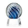 Genista Award on Robson Base - Clear | https://www.bestnamebadges.com