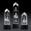 Clarington on Base 3D - Black | https://www.bestnamebadges.com