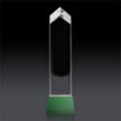 Clarington on Base 3D - Green | https://www.bestnamebadges.com