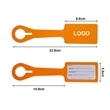 Large Silicone Luggage Tag | https://www.bestnamebadges.com