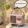 Retro Mini Portable Wireless Bluetooth Speaker | https://www.bestnamebadges.com