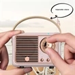 Retro Mini Portable Wireless Bluetooth Speaker | https://www.bestnamebadges.com