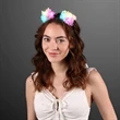 Flower Ears Color Change LED Headband | https://www.bestnamebadges.com