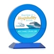 London VividPrint™ Award - Blue | https://www.bestnamebadges.com