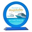 London VividPrint™ Award - Blue | https://www.bestnamebadges.com
