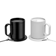 Wireless Charging Constant Temperature Coaster Set | https://www.bestnamebadges.com