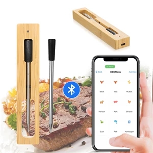 Bamboo Deck  Wireless Smart Meat Thermometer