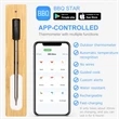 Bamboo Deck  Wireless Smart Meat Thermometer | https://www.bestnamebadges.com