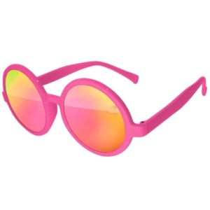 Iris Mirror Sunglasses w/ Full-Color Imprints
