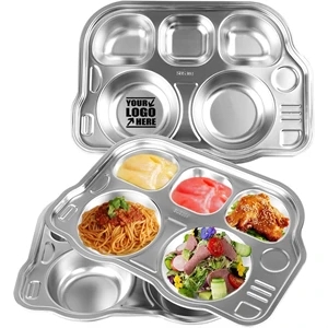 5 Section Car Shape 304 Stainless Divided Platter