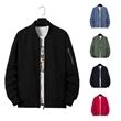 Fashion Unisex Lightweight Bomber Jacket | https://www.bestnamebadges.com