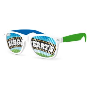3-Tone Retro Pinhole Sunglasses