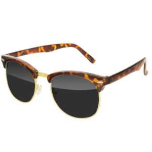 Tortoise Metal Club Promotional Sunglasses W/Temple Imprint