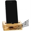 Bamboo Wooden Phone Amplifier Stand | https://www.bestnamebadges.com