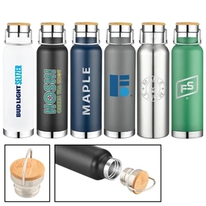Argon 20 oz. Vacuum Insulated Water Bottle | https://www.bestnamebadges.com