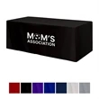 Fitted Poly/Cotton 3-Sided Table Cover - Fits 8' Standard... | https://www.bestnamebadges.com