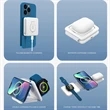 3 in 1 Magnetic Foldable Wireless Charger | https://www.bestnamebadges.com