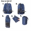 Lightweight Foldable Backpack | https://www.bestnamebadges.com