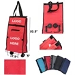 Portable Foldable Shopping Trolley Bag | https://www.bestnamebadges.com