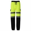 Hi Vis Safety Sweatpants Class E Reflective Tape Joggers | https://www.bestnamebadges.com