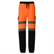 Hi Vis Safety Sweatpants Class E Reflective Tape Joggers | https://www.bestnamebadges.com