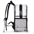 Clear Heavy Duty PVC Transparent Backpack | https://www.bestnamebadges.com