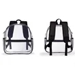 Clear Heavy Duty PVC Transparent Backpack | https://www.bestnamebadges.com