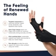 Copper Infused Compression Arthritis Fingerless Gloves  | https://www.bestnamebadges.com