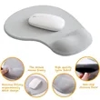 Office Mousepad with Gel Wrist Support  | https://www.bestnamebadges.com