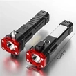 Custom Durable Usb Rechargeable Safety Hammer Flashlight | https://www.bestnamebadges.com