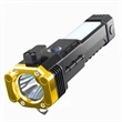 Custom Durable Usb Rechargeable Safety Hammer Flashlight | https://www.bestnamebadges.com