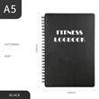 A5 Fitness Journal | https://www.bestnamebadges.com
