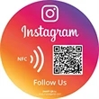 iTAGL Smart NFC Digital Business Epoxy Sticker | https://www.bestnamebadges.com